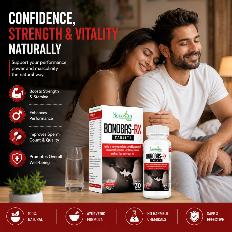 Bonobas Rx Tablet Supports Vitality Stamina and Male Wellness While Helping