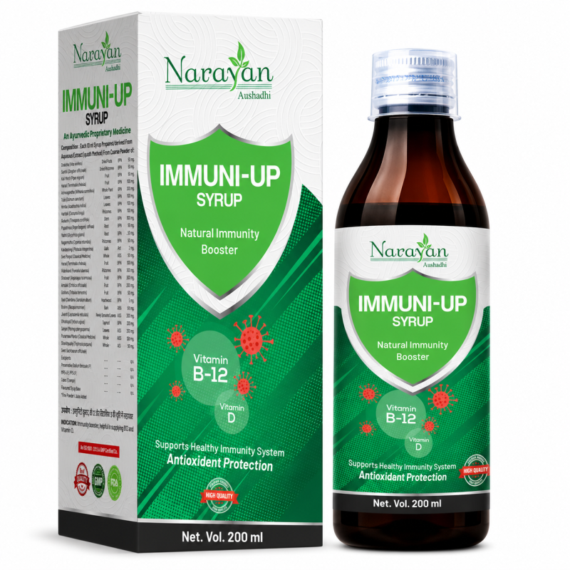 Immuni Up (Vitamin B12) Syrup – 200 ml | Supports Immunity Energy Levels and Overall Wellness