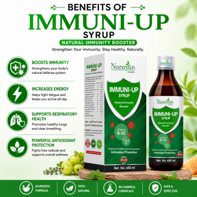 Immuni Up (vit B12) Syrup Helps Boost Immunity and Supports Daily Nutritional