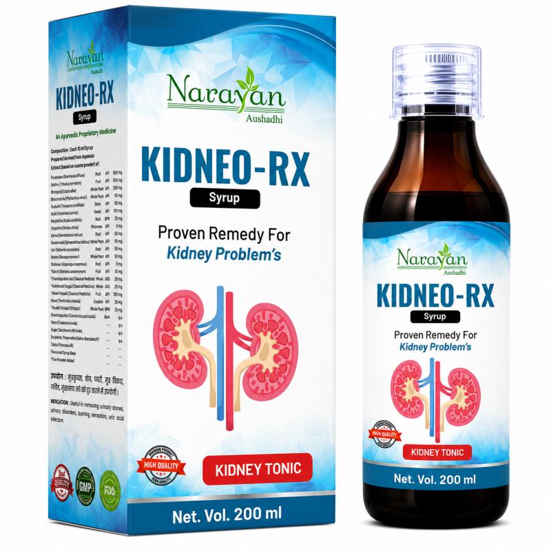 Kidneo Rx Prawahi Kwath – 200 ml | Kwath Supports Kidney Wellness and Urinary System Function.