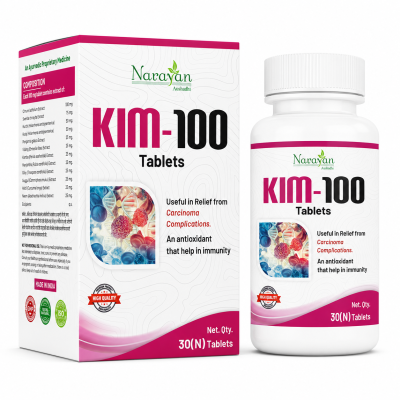 Kim 100 Tablet Ayurvedic Supportive Formula for Overall Cellular Health and