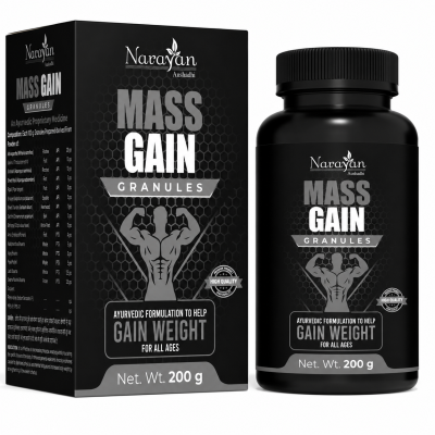 Mass Gain Granules Supports Healthy Weight Nourishment and Physical Strength.