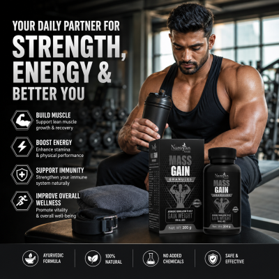 Mass Gain Granules Supports Healthy Weight Nourishment and Physical Strength.