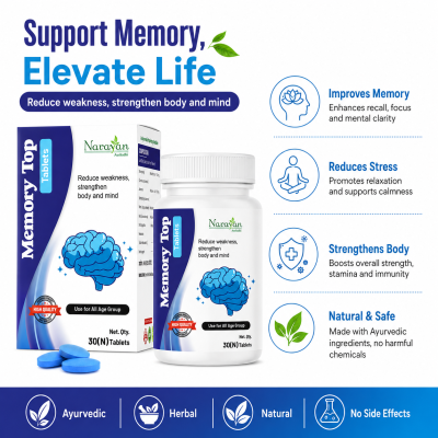 Memory Top Tablet Supports Focus and Cognitive Performance Naturally. Online