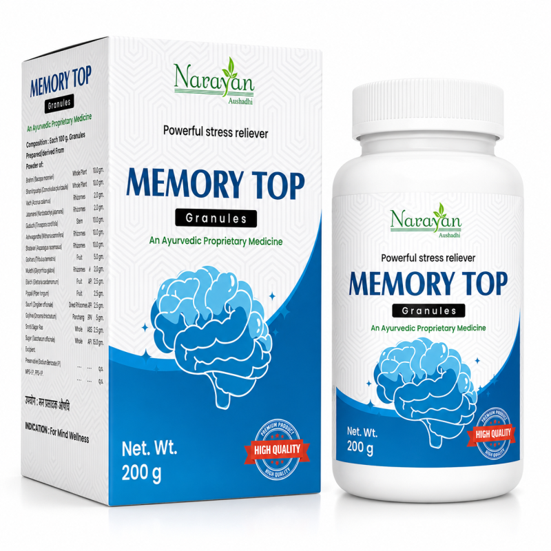 Memory Top Granules Supports Concentration and Cognitive Performance Naturally.