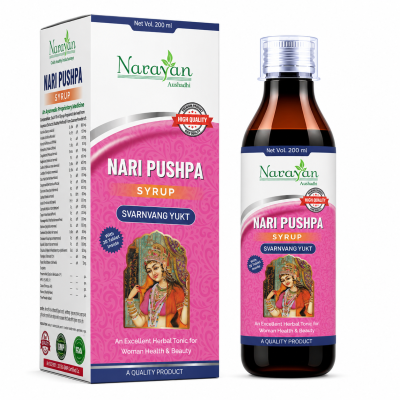 Nari Pushpa Syrup with Tablet Supports Women S Health and Overall Vitality