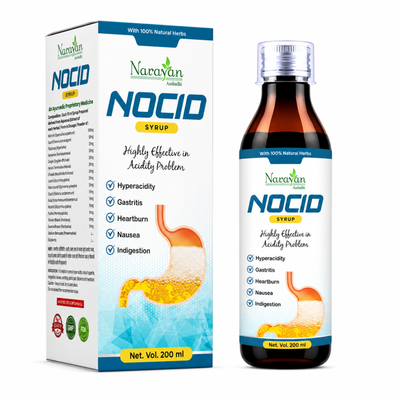 No Cid Prawahi Kwath Supports Relief From Acidity and Digestive Discomfort
