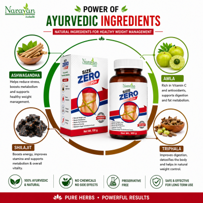 Size Zero Powder Supports Weight Management and Healthy Metabolism Naturally.