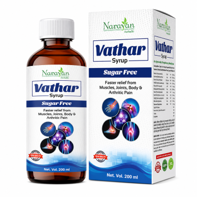 Vathar Syrup Sugar Free Supports Joint Health and Helps Manage Arthritis
